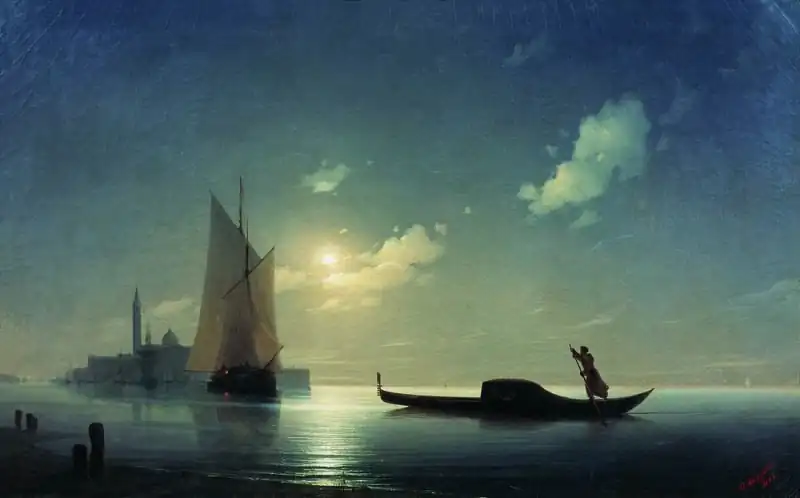 Gondolier at Sea by Night