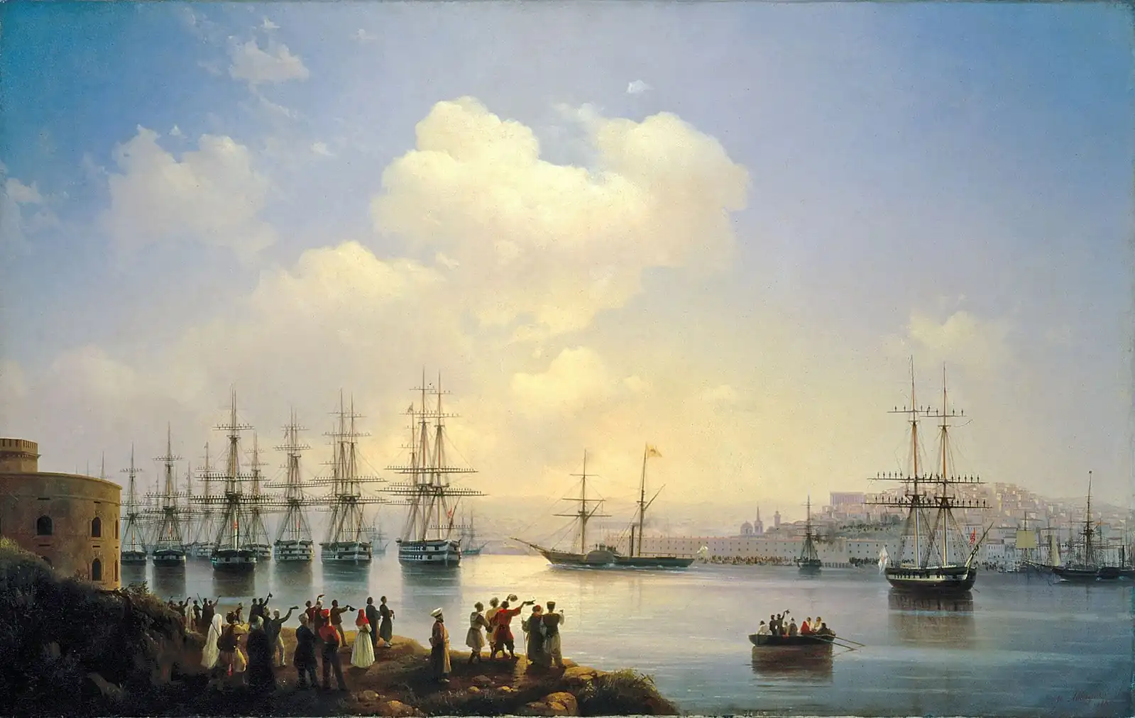 The Russian Squadron on the Sebastopol Roads