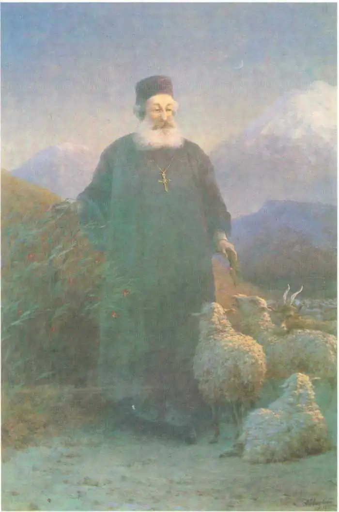 Католикос Хримян близ Эчмиадзина