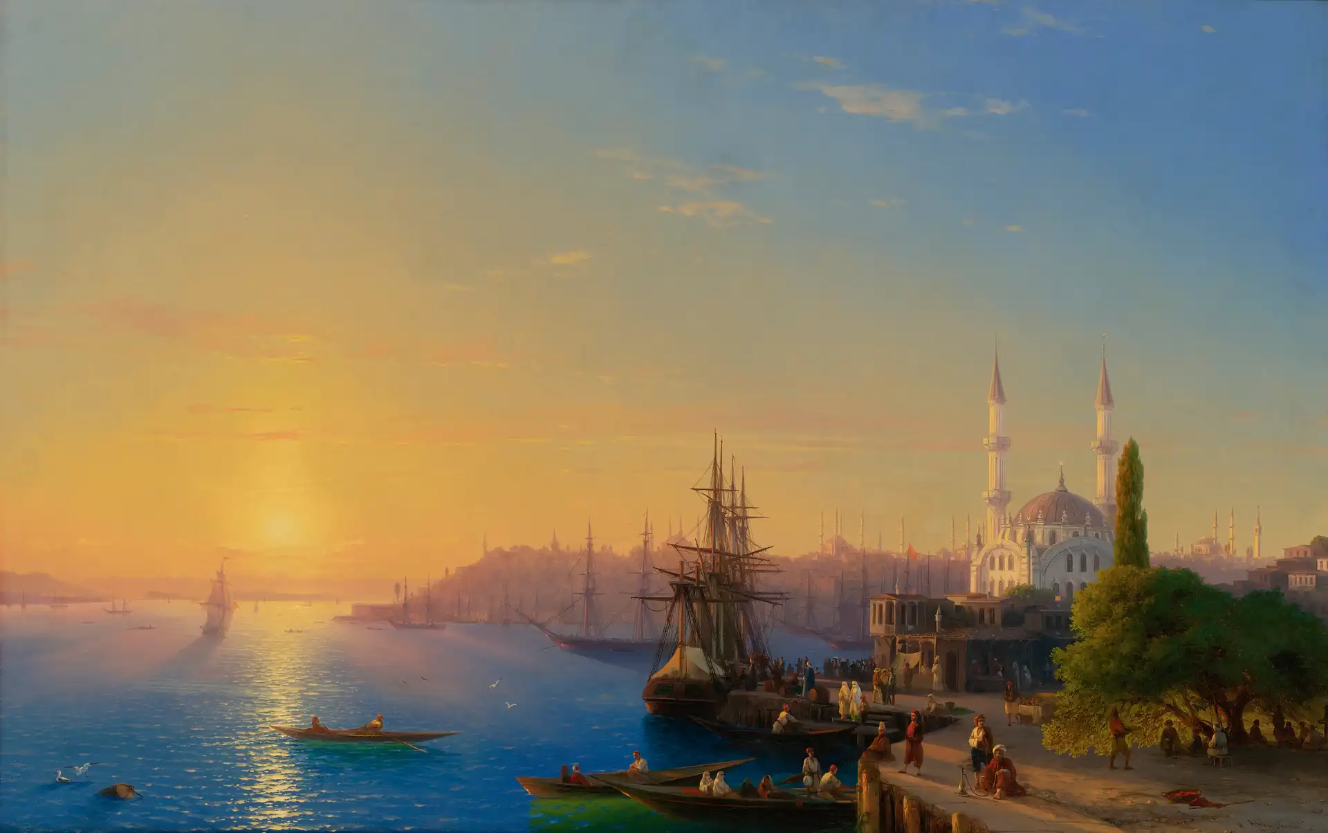 View of Constantinople and the Bosphorus