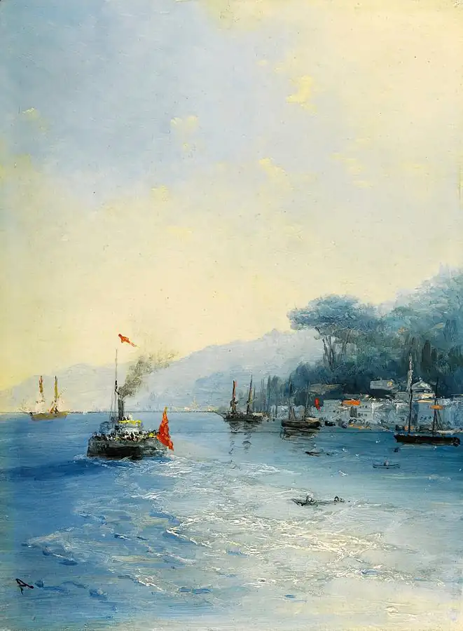 Shipping on the Bosphorus Constantinople