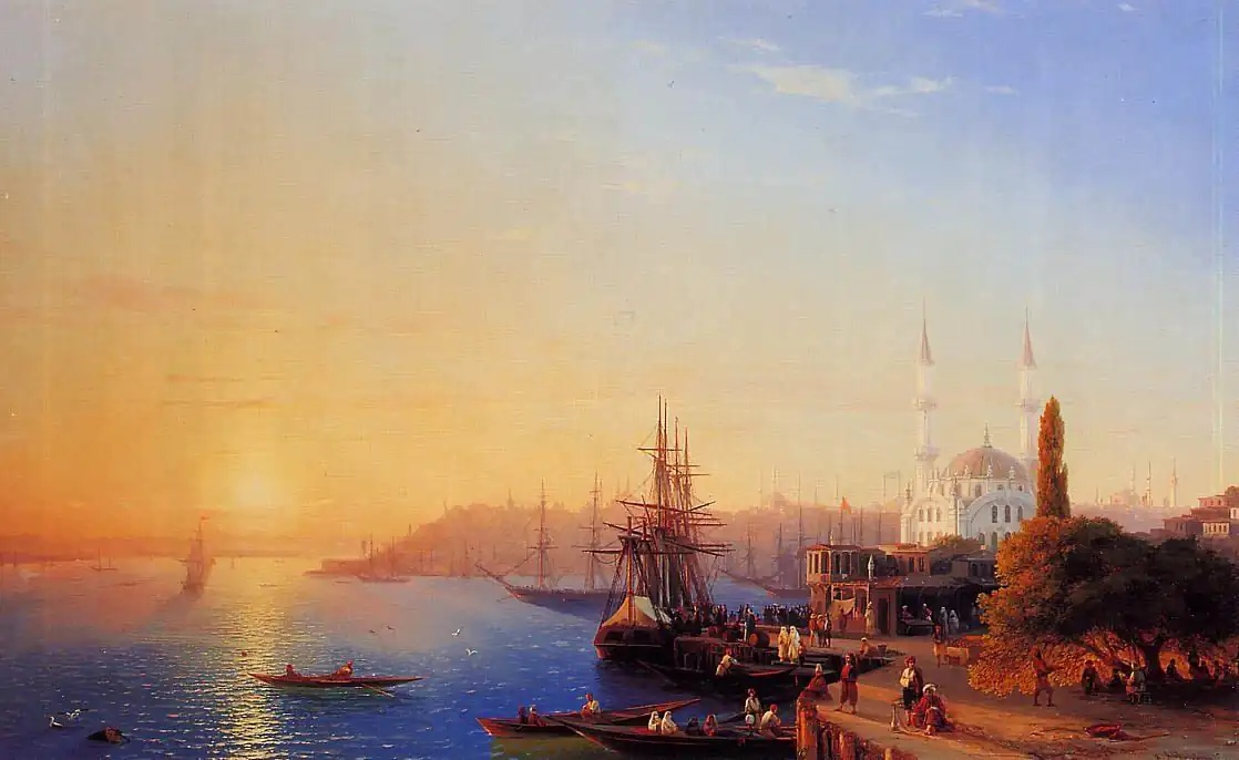 View of Constantinople and the Bosporus