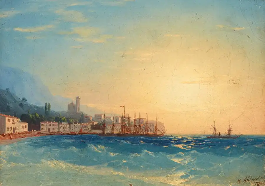 Harbor with Ships