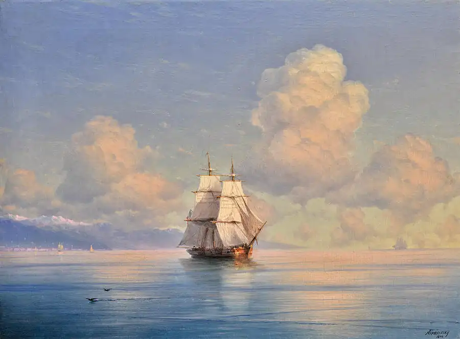 Ship off the Coast