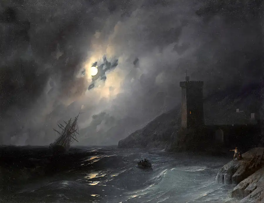 Moonlit Coast