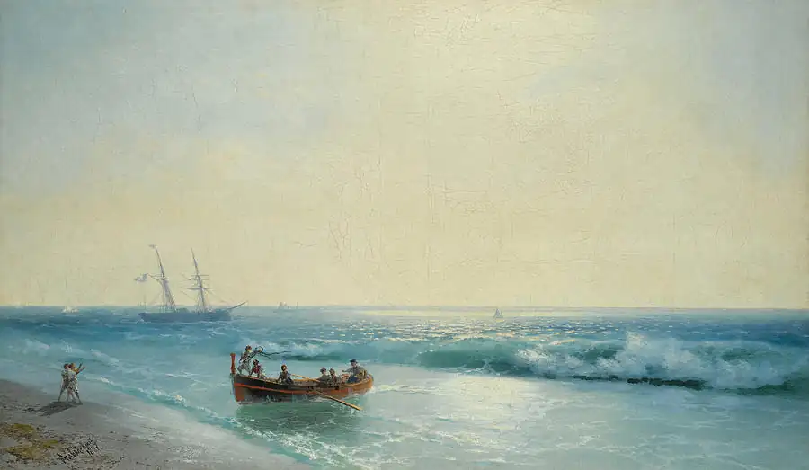 Sailors Coming Ashore