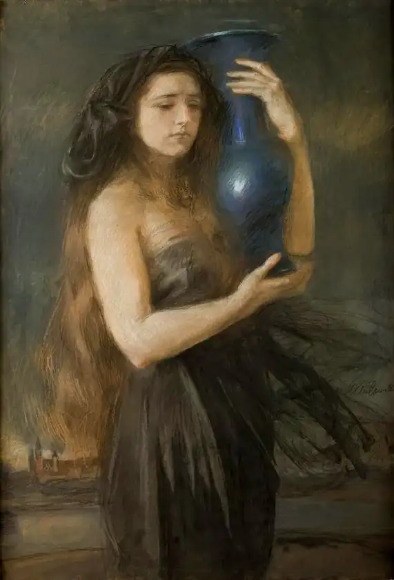 Woman with a Pitcher (sadness)