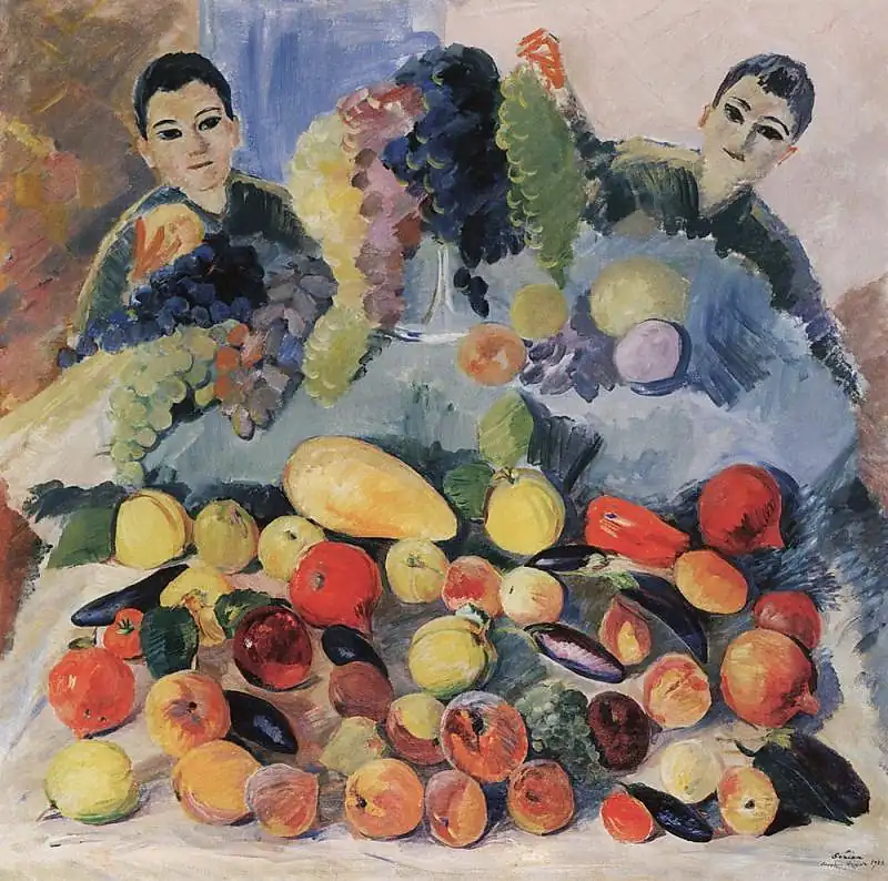 Still life and children