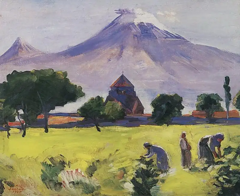 Ararat and Saint Hripsime Church