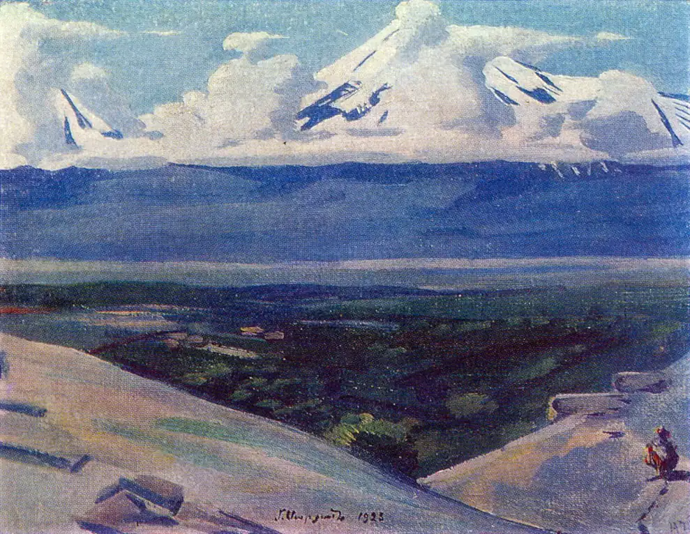 Арарат в облаках