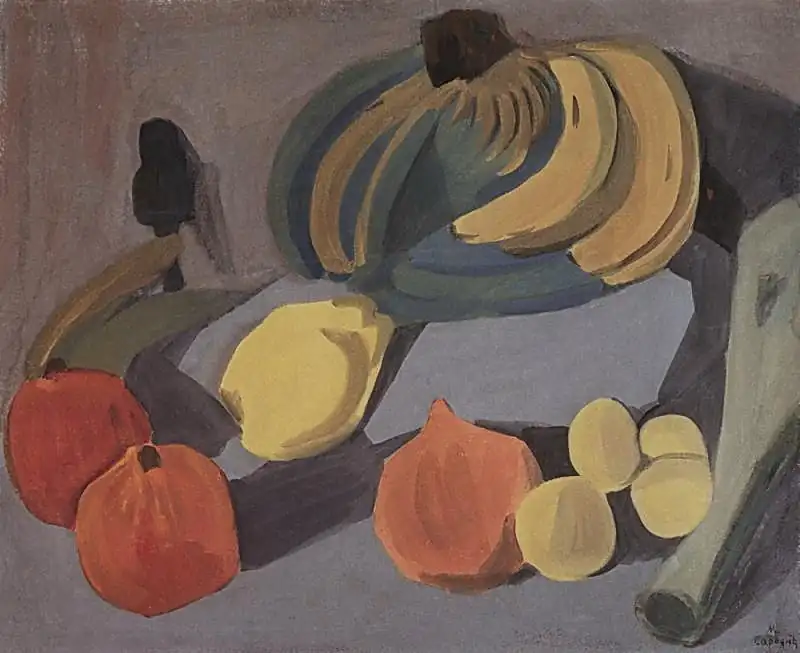 Still life. Bananas.