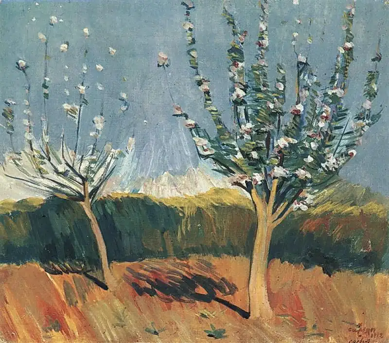 Ծաղկած խնձորենիներ