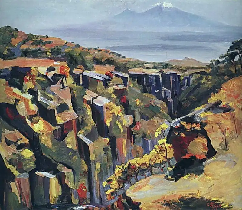 Արագածի լանջի ժայռը