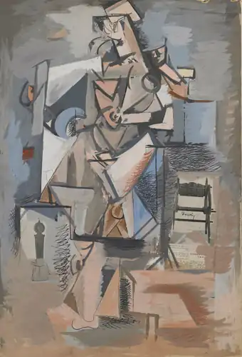 Untitled (Cubist Figure)