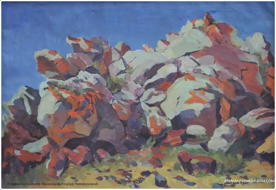 Ayrivank red stones