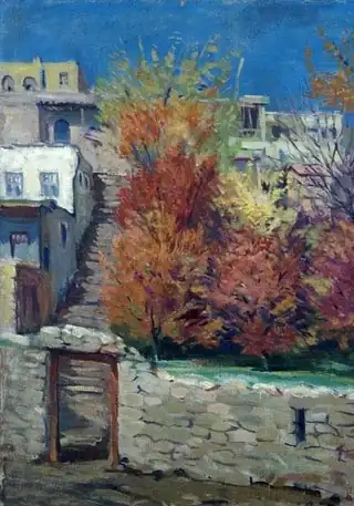 Autumn in the old Yerevan