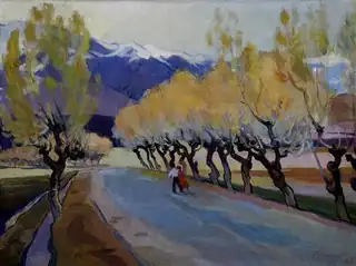 The road to Garni