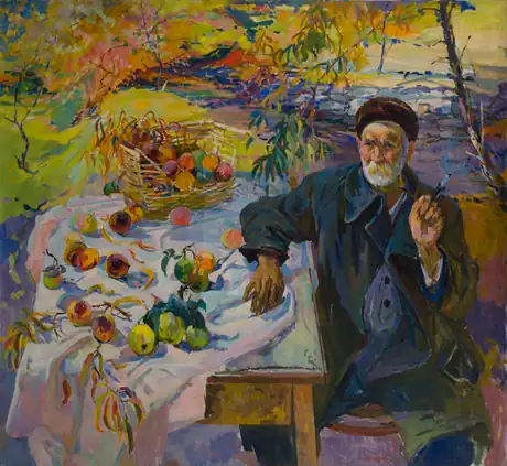 Նկարչի հոր դիմանկարը