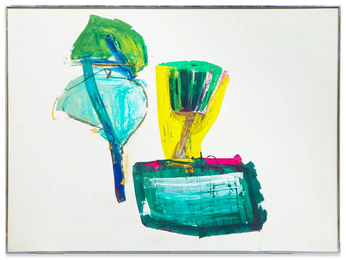 Untitled (ABC with Yellow and Green)