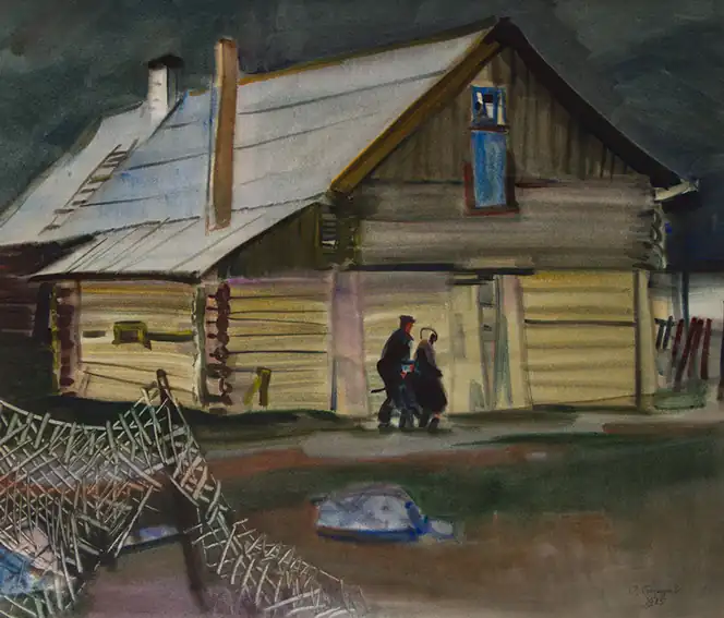 Карелия. Старый дом