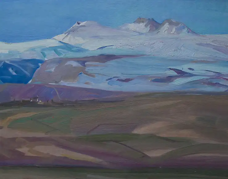 Voskevaz Aragats Etude