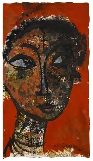 Untitled (Head of a Woman)